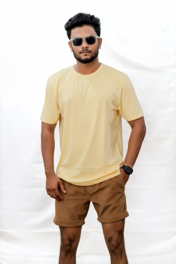 Plain Color Casual T-Shirt