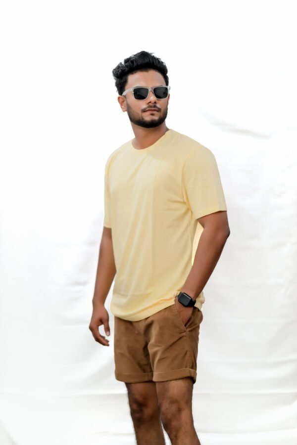 Plain Color Casual T-Shirt