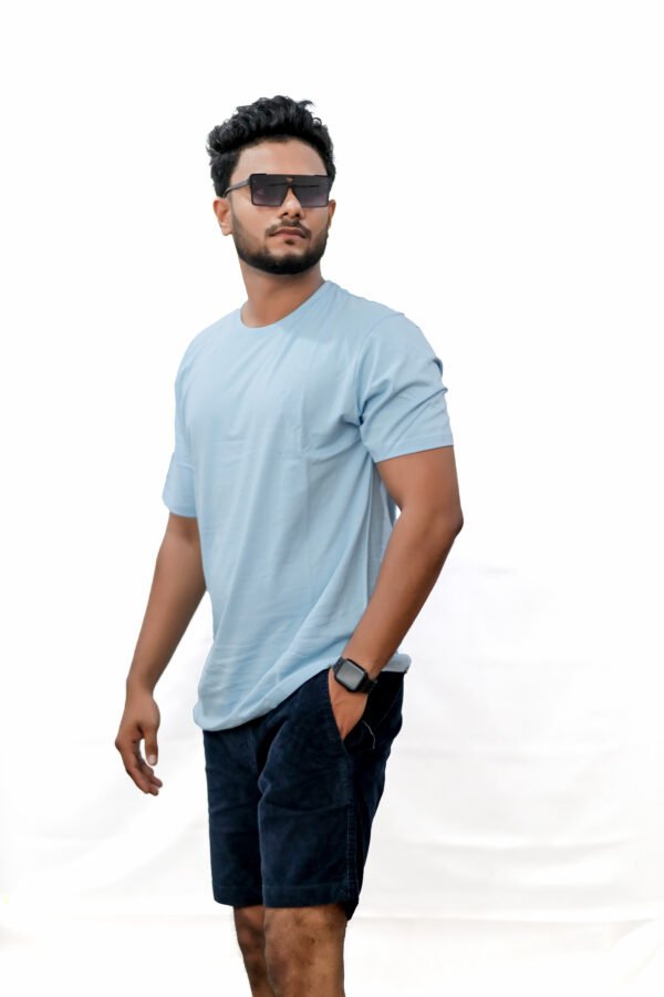 Plain Color Casual T-Shirt