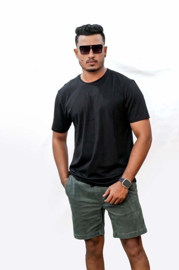 Plain Color Casual T-Shirt